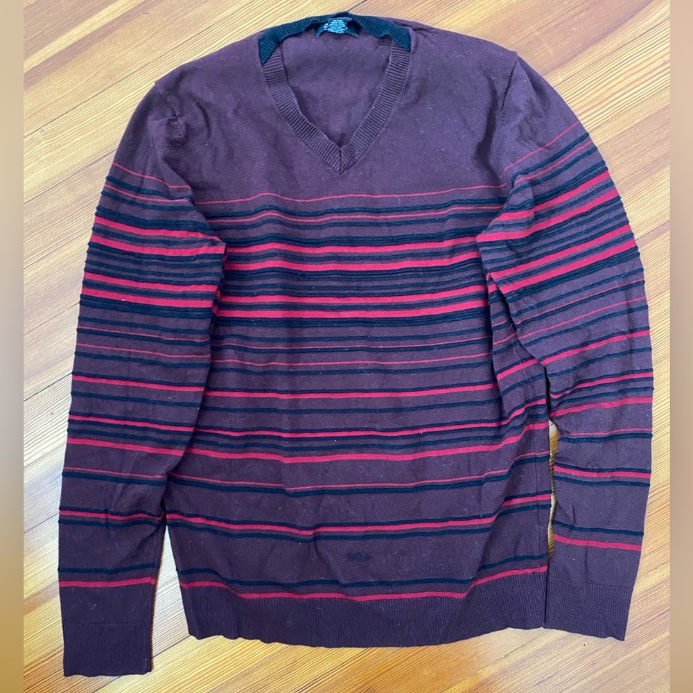 Mens Alfani striped sweater